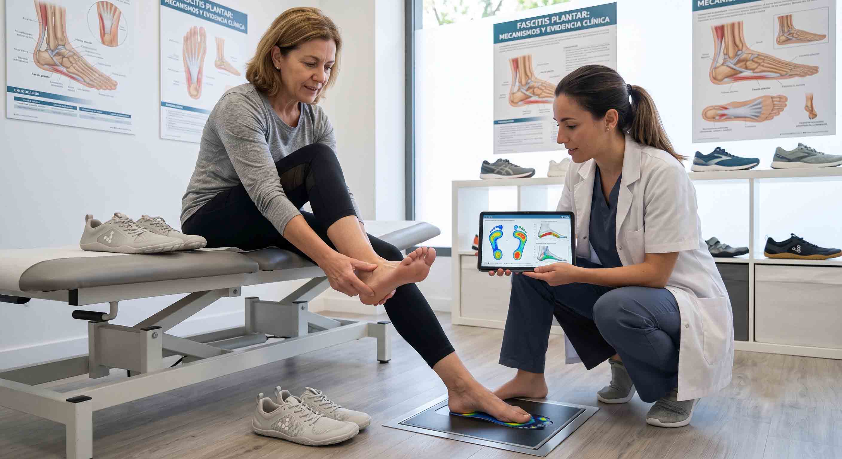 Fascitis plantar y calzado barefoot: lo que dice la evidencia